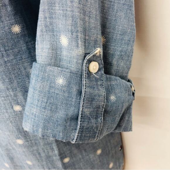 Tommy Hilfiger Chambray Popover Top - Picture 4 of 16